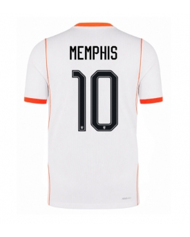 Billige Fotballdrakt Nederland Memphis Depay #10 Replika Bortedrakt VM 2026 Kortermet Billige Fotballdrakt Nederland Memphis Depay #10 Replika Bortedrakt VM 2026 Kortermet
